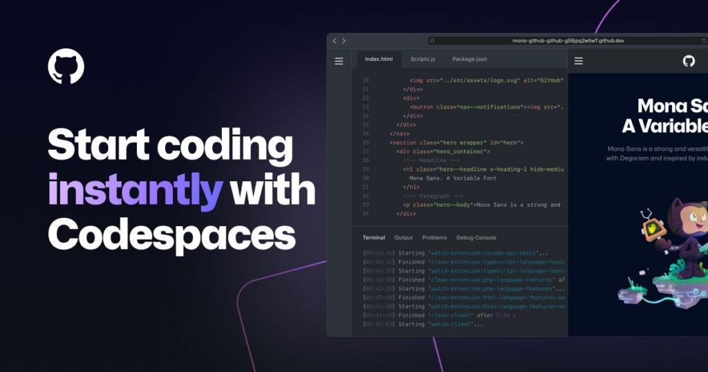 Read more about the article GitHub Codespaces freely available to all GitHub users