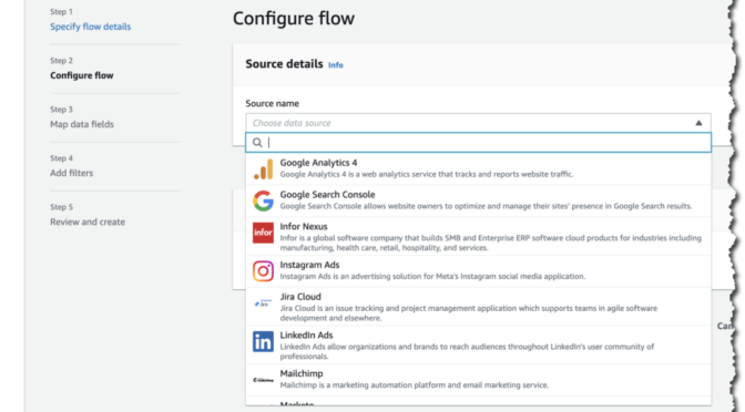 Read more about the article Announcing Additional Data Connectors for Amazon AppFlow